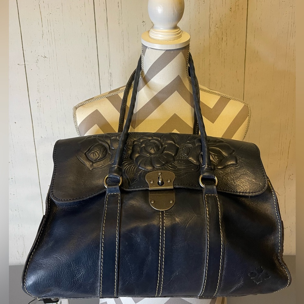 Patricia Nash Italian leather hand bag